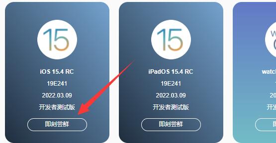 ios15.4下载安装教程