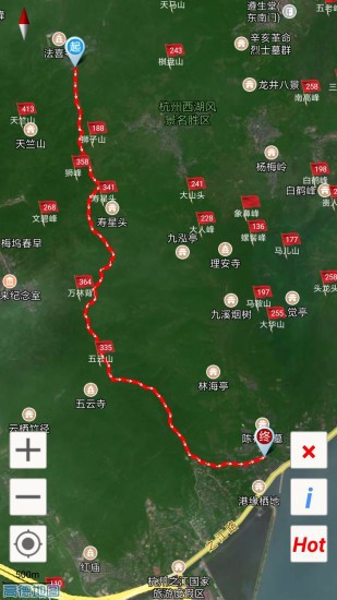 杭州登山地图极速版截图1