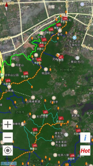 杭州登山地图极速版截图2